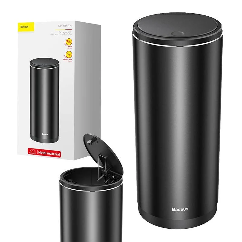 Baseus Affaldsspand til Bil 500 ml - Onyx