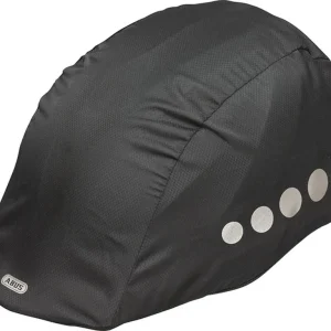 DOT Certified Abus Regnovertræk- junior-/voksenhjelm- black