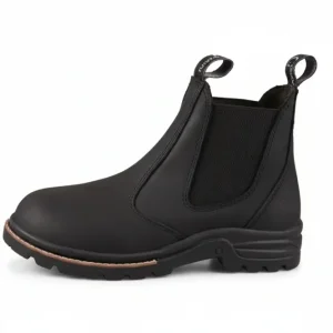 Jump Start Wellington Sikkerheds Jodhpur - Charcoal Oilskind 36