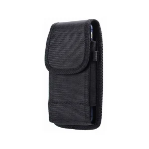 Universal - SafeOne™ Synthetic Bæltetaske / Etui - Sort Reflective Safety Strips