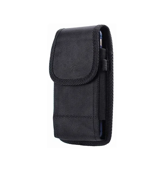 Universal - SafeOne™ Synthetic Bæltetaske / Etui - Sort Reflective Safety Strips