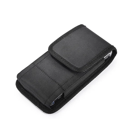 Universal - SafeOne™ Synthetic Bæltetaske / Etui - Sort Reflective Safety Strips