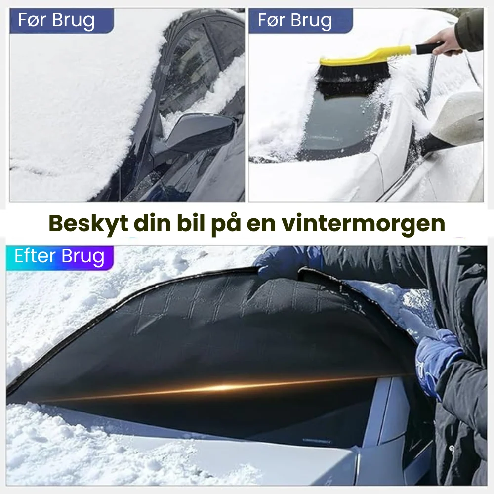 FrostGuard™ | Førsteklasses magnetisk sne- og isdæksel til bilen - Ice Melt & Traction