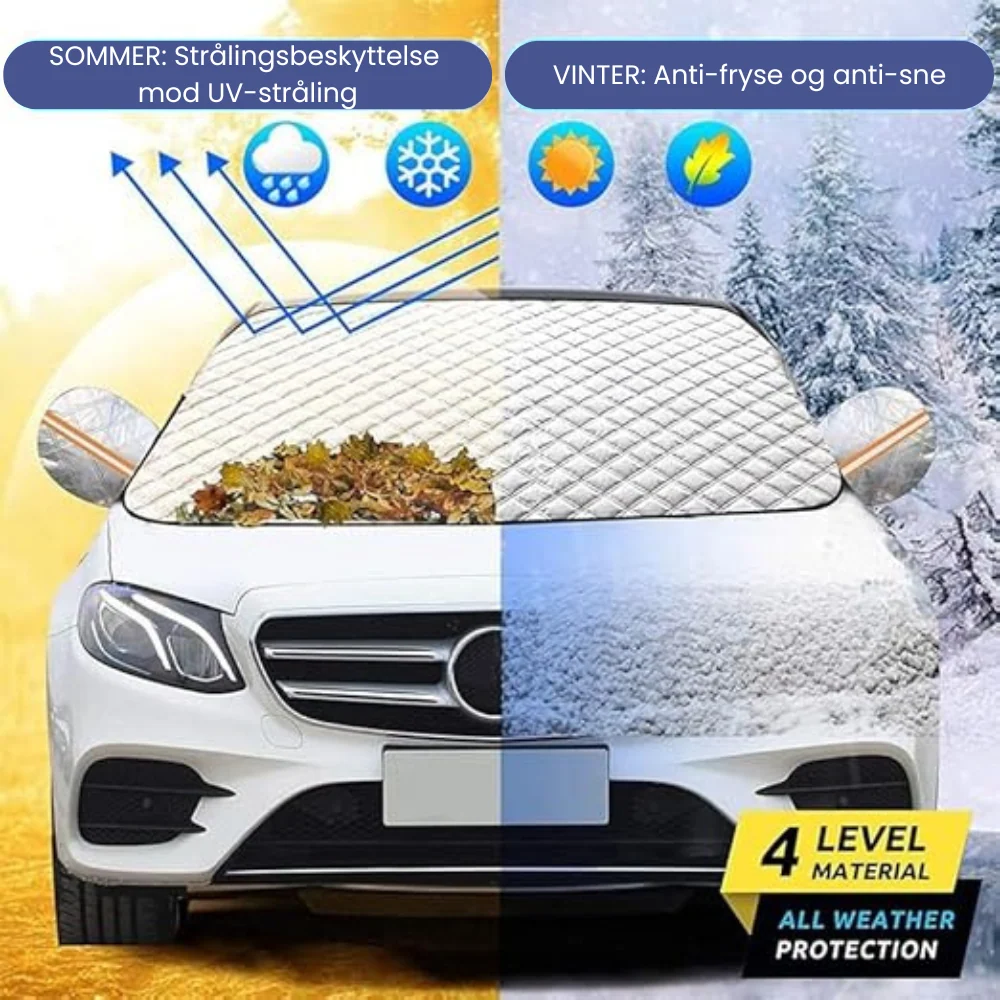 FrostGuard™ | Førsteklasses magnetisk sne- og isdæksel til bilen - Ice Melt & Traction