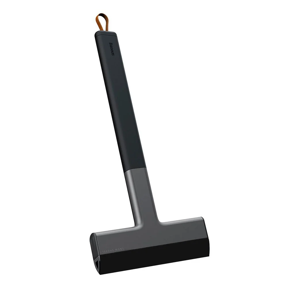 Heavy-Duty Baseus Qucik Clean Car Isskraber - Charcoal / Sølv