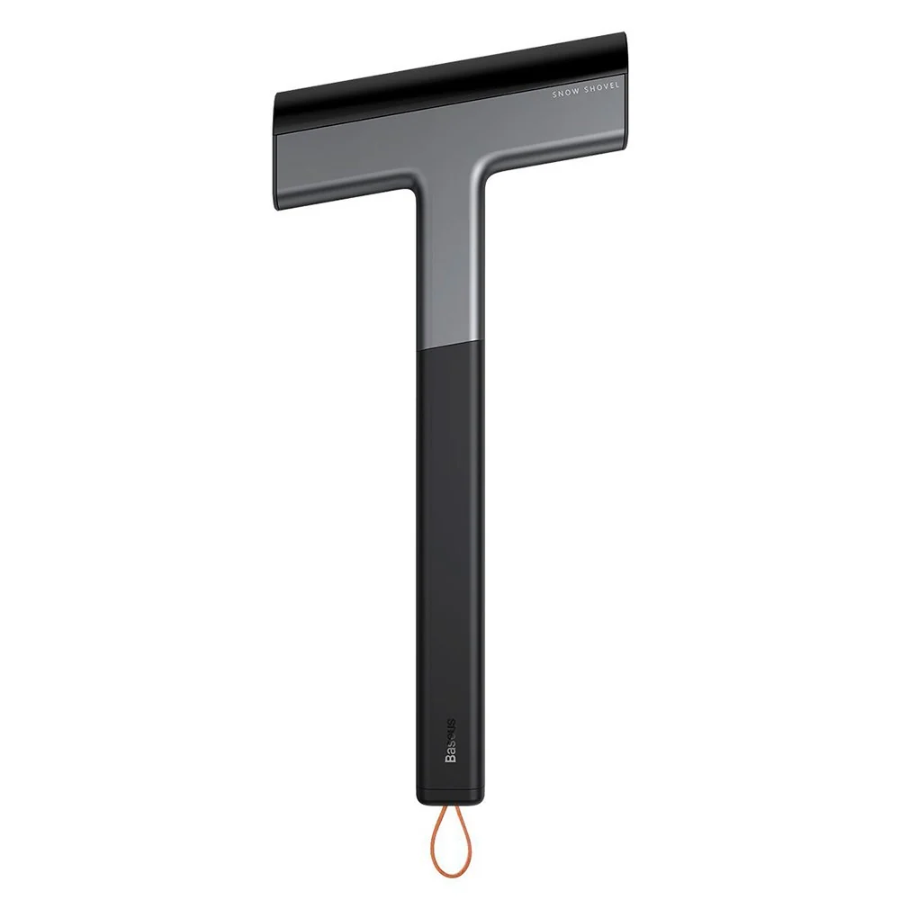 Heavy-Duty Baseus Qucik Clean Car Isskraber - Charcoal / Sølv