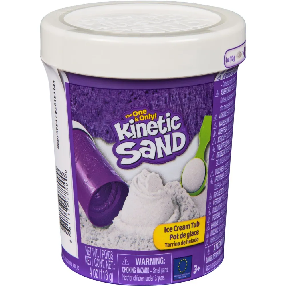 Vinduesdække Kinetic Sand White Isbøtte