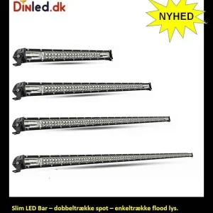 Slim Combo LED Vivid bro / lys bar 60 - 80 - 100 - 120 - 140 watt