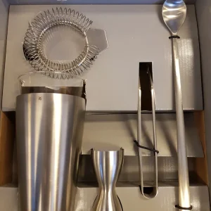 WMF Barsæt - 5 dele Rustfrit hardened