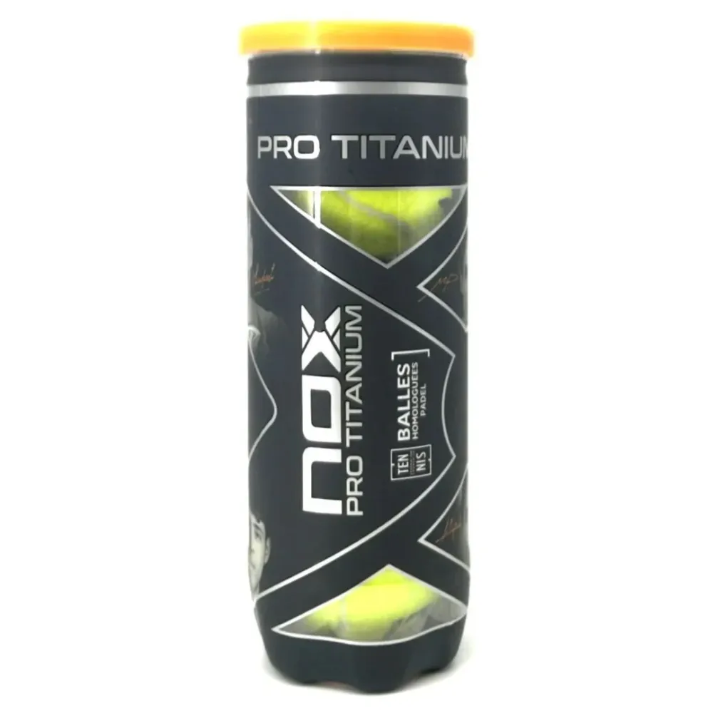 Nox Pro Høj styrke padelbolde (3 stk.)