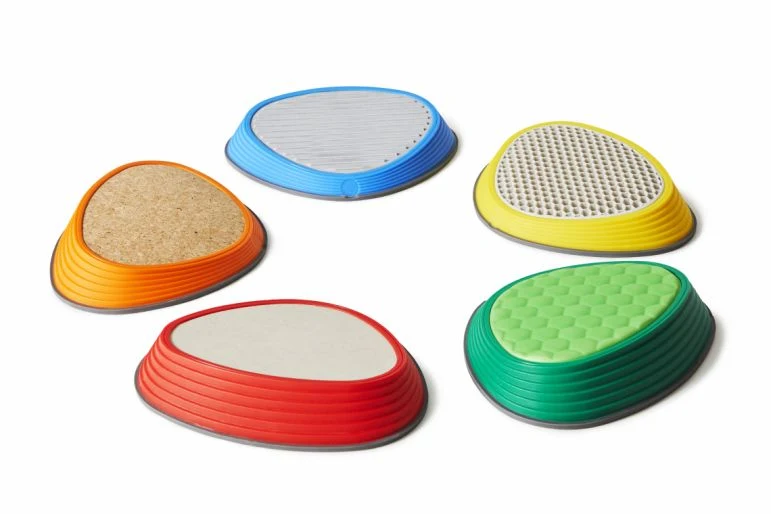 Gonge Tactile River Stones - Sæt med 5 stk.