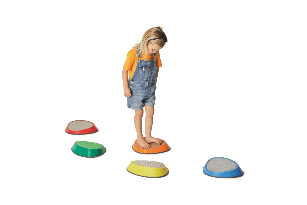 Gonge Tactile River Stones - Sæt med 5 stk.