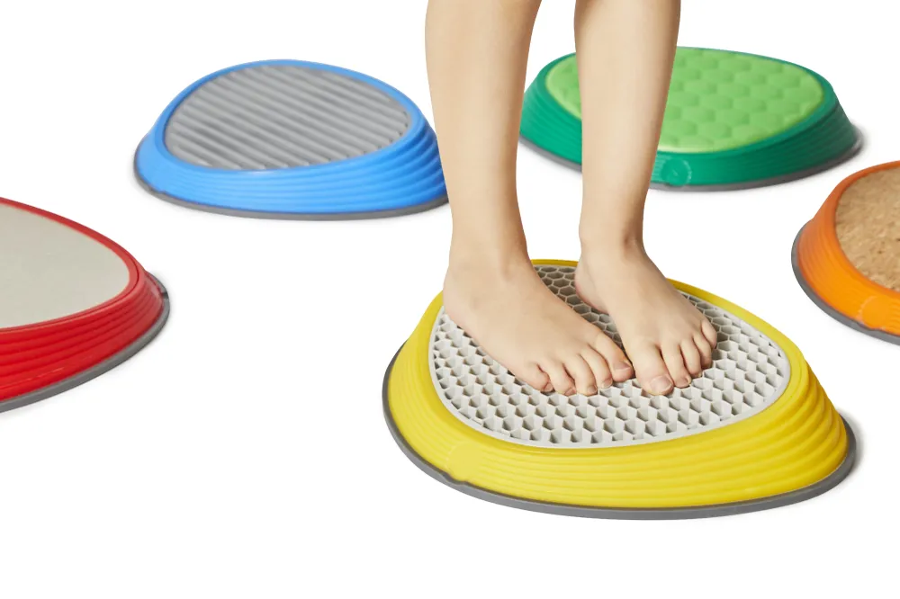 Gonge Tactile River Stones - Sæt med 5 stk.