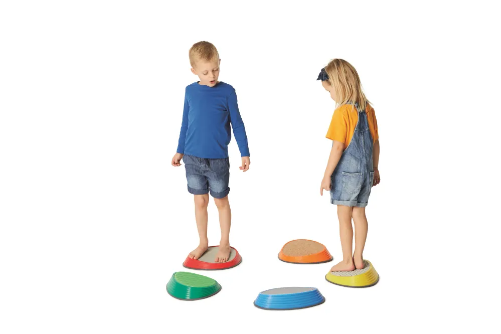 Gonge Tactile River Stones - Sæt med 5 stk.