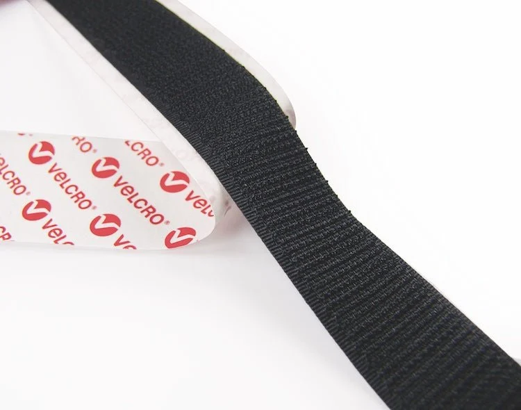 Kardborreband Självhäftande Stick-On® Velcro® 20mm x 5m Vit