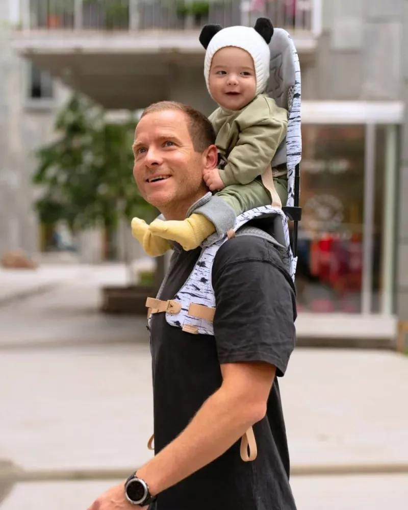 MiniMeis Shoulder Carrier Bærestol G5 - Birch Prime