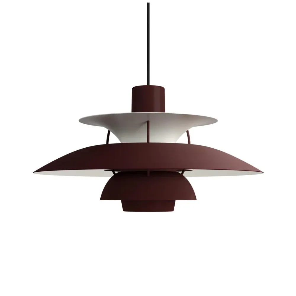 PH 5 Monochrome Maroon – Louis Poulsen