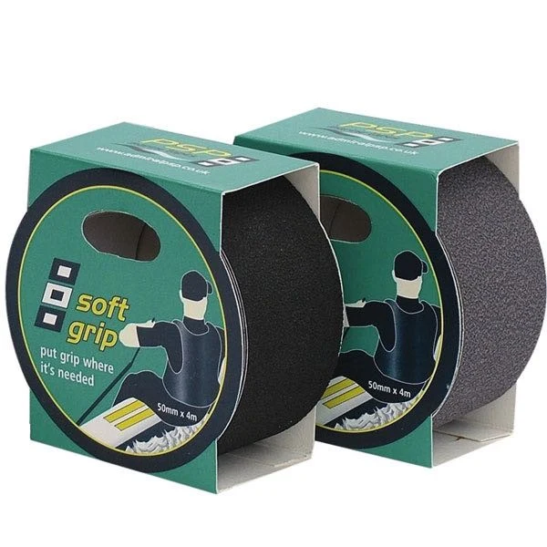 PSP pudende grip tape - halkskyddstejp grå 50 mm x 4 meter