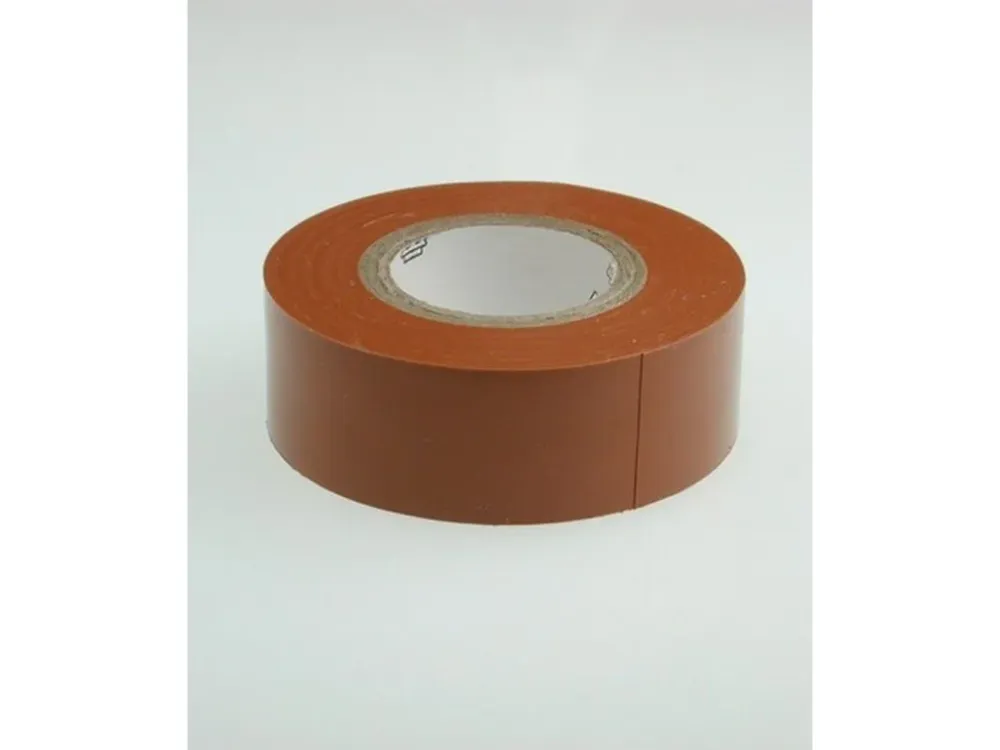 PVC isolerbånd brun 15mmx10m