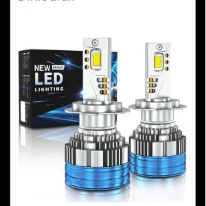 Canbus LED forlygtepærer med ekstern styreboks - 120 watt