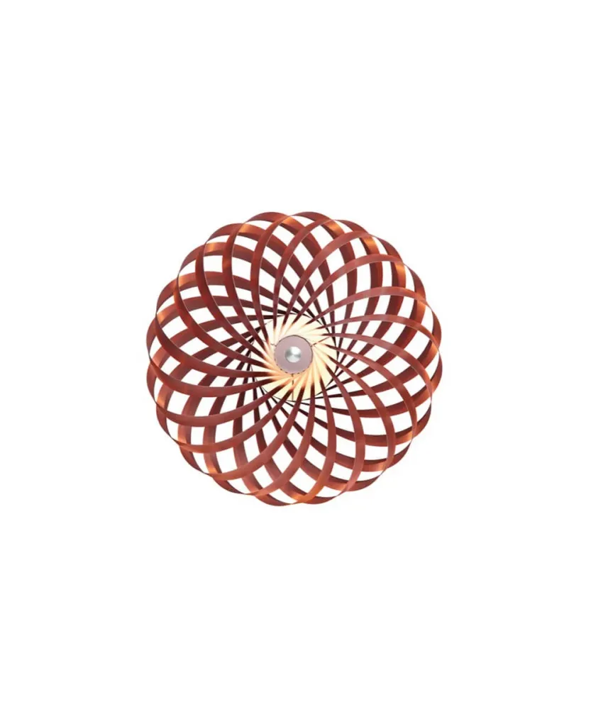 TR5 Aluminium Copper Ø40 Væglampe - Clear Rossau