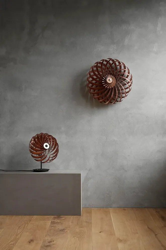 TR5 Aluminium Copper Ø40 Væglampe - Clear Rossau