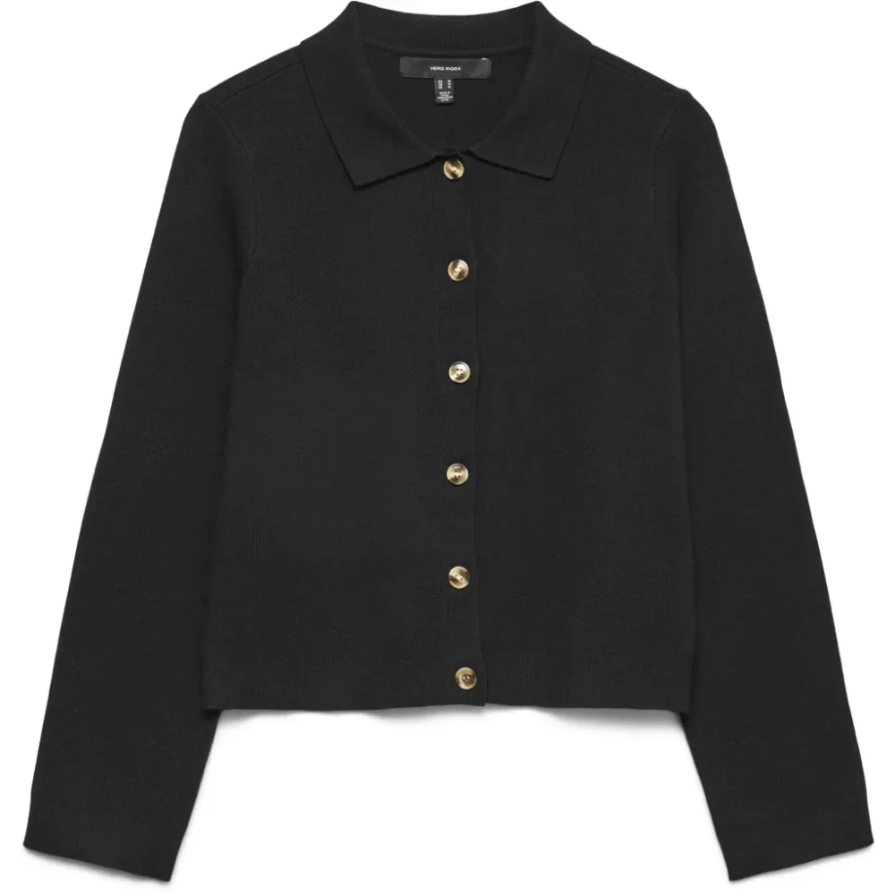 VERO MODA Dame Cardigan VMRiley - Black Holdbar S