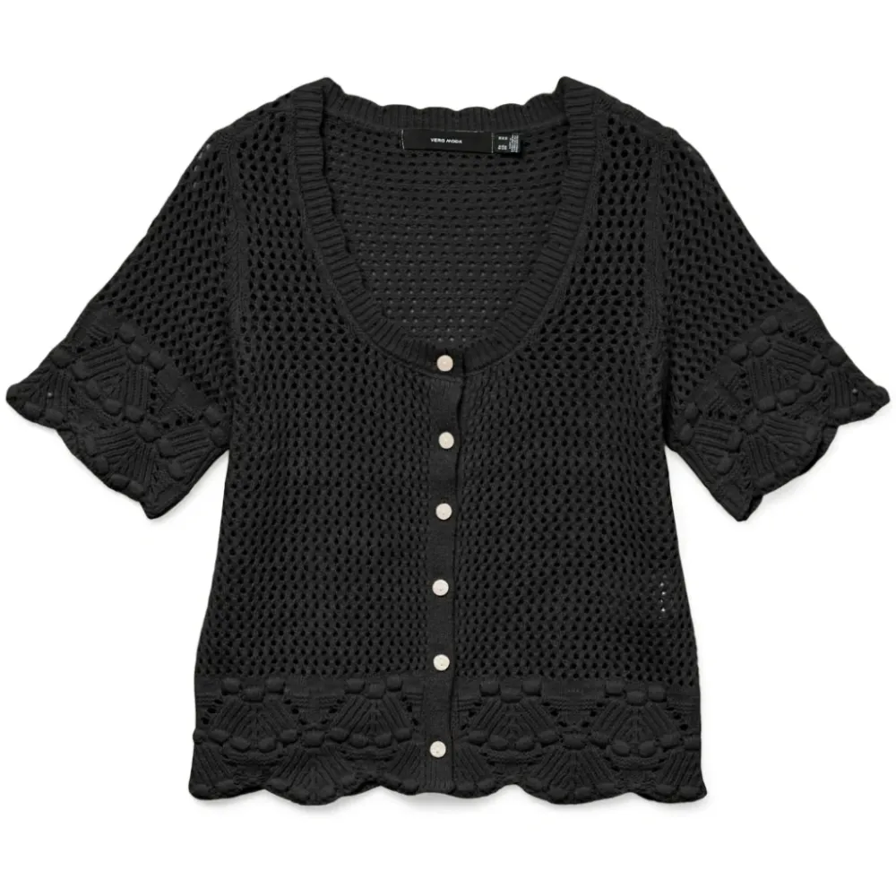 VERO MODA dame cardigan VMSANDIA - Black | Aerodynamic | Xs