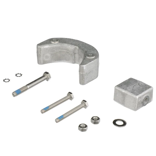 Quicksilver, Aluminium Anode Kit, 8M6008010, Til BRP/OMC 50-75 hk